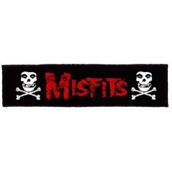 MISFITS: Logo Superstrip (20 cm x 5 cm) (felvarró)