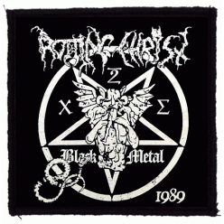 ROTTING CHRIST: Black Metal (9,5 cm x 9,5 cm) (patch)