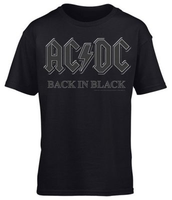 ac dc back in black shirt