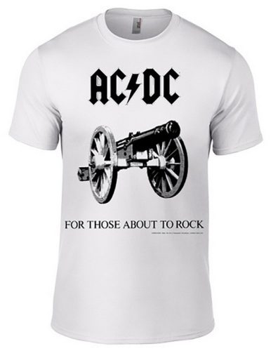 AC/DC: For Those (white) (póló)