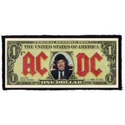 AC/DC: Bank Note (15 cm x 6,5 cm) (felvarró)