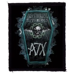 AVENGED SEVENFOLD: AX7 Coffin (9 cm x 12 cm) (patch)