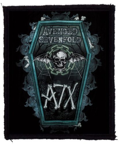 AVENGED SEVENFOLD: AX7 Coffin (90x120) (felvarró)