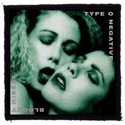 TYPE O NEGATIVE: Bloody Kisses (9,5 cm x 9,5 cm) (felvarró)