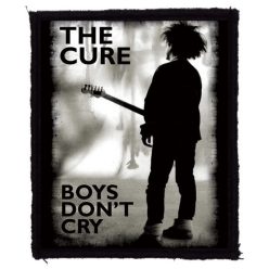 CURE: Boys Don't Cry (7,5 cm x 9,5 cm) (patch)