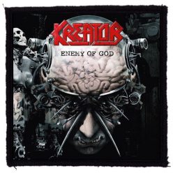 KREATOR: Enemy Of God (9,5 cm x 9,5 cm) (felvarró)