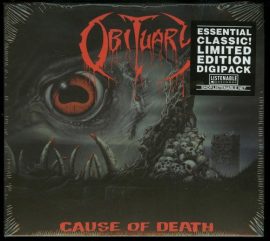 OBITUARY: Cause Of Death (CD, +bonus tracks, digipack)
