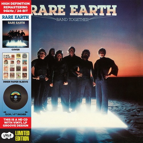 RARE EARTH: Band Together (CD, vinyl replica)