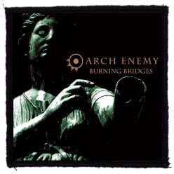 ARCH ENEMY: Burning Bridges (9,5 cm x 9,5 cm) (felvarró)