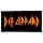 DEF LEPPARD: Logo (9,5 cm x 4,5 cm) (felvarró)