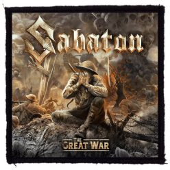 SABATON: The Great War (9,5 cm x 9,5 cm) (felvarró)