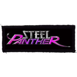 STEEL PANTHER: Logo (12,5 cm x 4 cm) (patch)