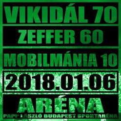 MOBILMÁNIA: Vikidál 70 Zeffer 60 (LP)