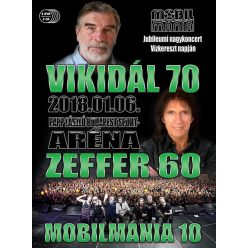 MOBILMÁNIA: Vikidál 70 Zeffer 60 (2DVD+3CD)