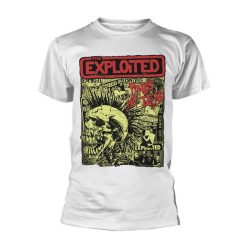EXPLOITED: Punks Not Dead (white) (póló)