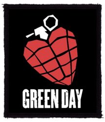 GREEN DAY: Heart Grenade (80x95) (felvarró)