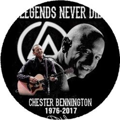 LINKIN PARK: Legends Never Die (nagy jelvény, 3,7 cm)