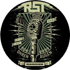 RAMMSTEIN: Radio (nagy jelvény, 3,7 cm)