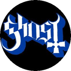 GHOST: Logo (badge, 2,5 cm)