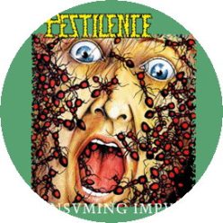PESTILENCE: Consuming Impulse (badge, 2,5 cm)