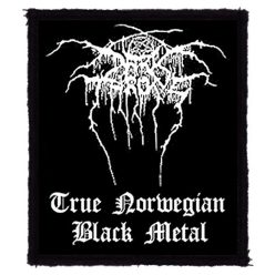   DARKTHRONE: True Norvegian Black Metal (8 cm x 9,5 cm) (felvarró)