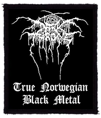 DARKTHRONE: True Norvegian Black Metal (80x95) (felvarró)