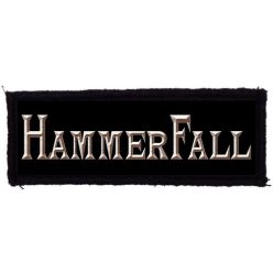 HAMMERFALL: Logo (12,5 cm x 4 cm) (felvarró)