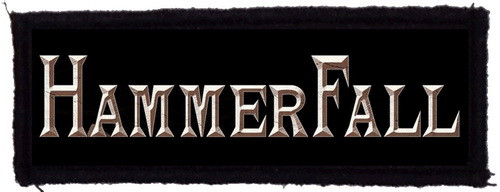 HAMMERFALL: Logo (125x40) (felvarró)