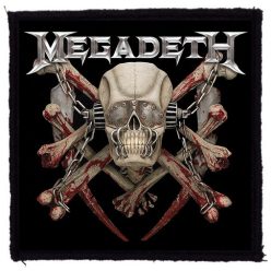 MEGADETH: Final Killing (9,5 cm x 9,5 cm) (felvarró)