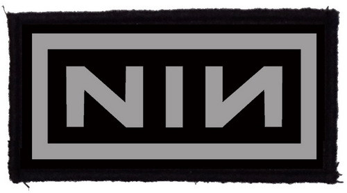 NINE INCH NAILS: Logo (95x45) (felvarró)