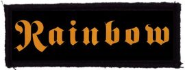 RAINBOW: Logo (125x40) (felvarró)
