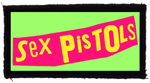 SEX PISTOLS: Logo (95x45) (felvarró)