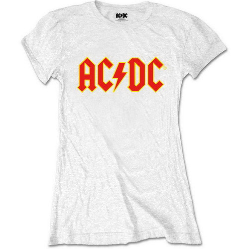 AC/DC: Logo White (női)