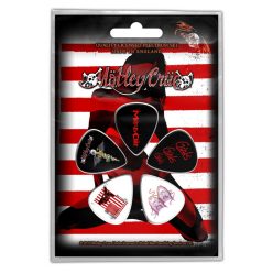 MÖTLEY CRÜE - Red, White & Crue (5 picks, 1 mm thick)