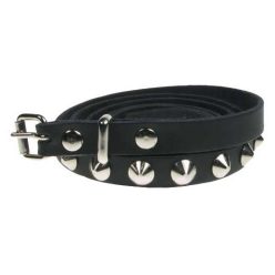 1 row conical leather belt