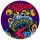 ASKING ALEXANDRIA: Eyeballs (big badge, 3.7 cm) 