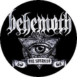 BEHEMOTH: Satanist (nagy jelvény, 3,7 cm)
