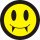 GOTH SMILEY (big badge, 3.7 cm) 