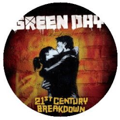 GREEN DAY: 21st Century (nagy jelvény, 3,7 cm)