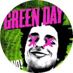 GREEN DAY: Uno! (nagy jelvény, 3,7 cm)
