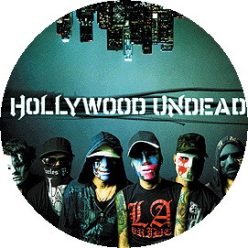 HOLLYWOOD UNDEAD: Swan Songs (nagy jelvény, 3,7 cm)