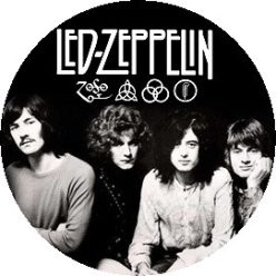 LED ZEPPELIN: Band (nagy jelvény, 3,7 cm)