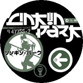 LINKIN PARK: Hybrid Logo (nagy jelvény, 3,7 cm)