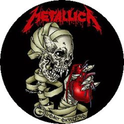 METALLICA: Heart (nagy jelvény, 3,7 cm)