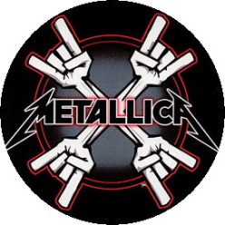 METALLICA: Horns (big badge, 3.7 cm) 