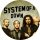 SYSTEM OF A DOWN: Band (big badge, 3.7 cm) 