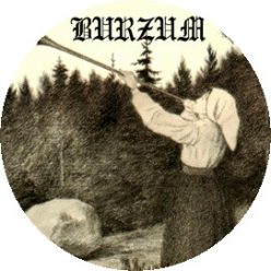 BURZUM: Filosofem (nagy jelvény, 3,7 cm)
