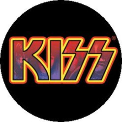 KISS: Logo (nagy jelvény, 3,7 cm)