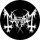 MAYHEM: Logo (nagy jelvény, 3,7 cm)