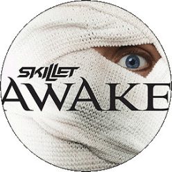SKILLET: Awake (big badge, 3.7 cm) 